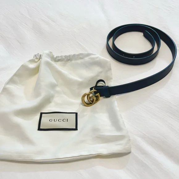Gucci Belt - GG Marmont Thin Belt